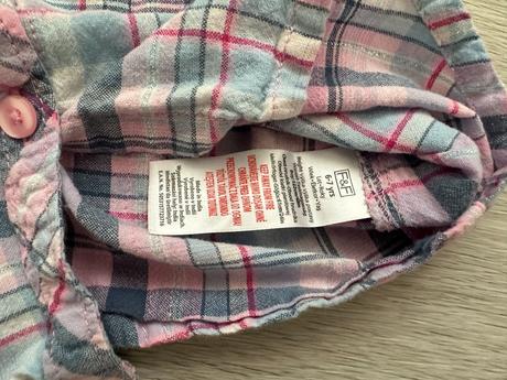 Dívčí košile růžová, f&f, vel. 122, f&f,122