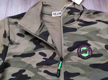 Maskáčová mikina 134,140,146,152,158,164, 134 - 164