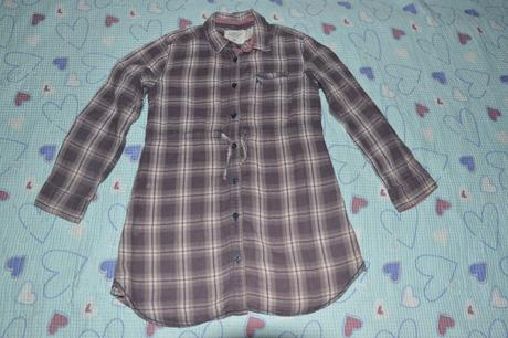 Lehká bavlněná košile, tunika, h&m,128