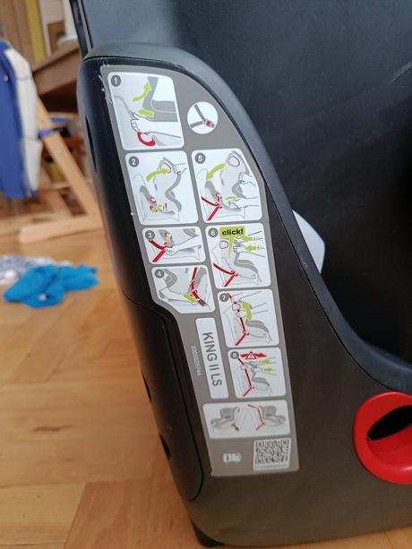 Autosedačka britax römer king ii ls, britax