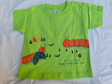 Tricko se stonožkou 12-18 měsíců, early days,80