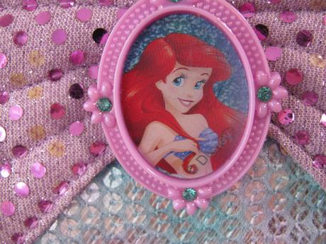 Kostým na karneval-malá mořská víla ariel,