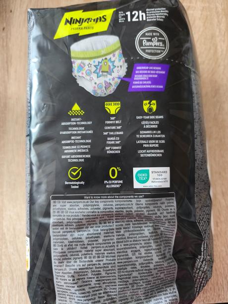 Plenky ninjamas pyjama pants kosmické lodě 8-12let,