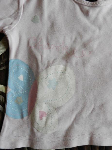 Triko dlouhý rukáv s motýlkem, cherokee,80