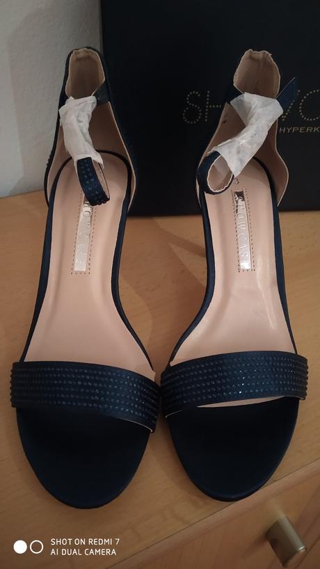 Společenské boty dorothy perkins, tmavě modré, 36