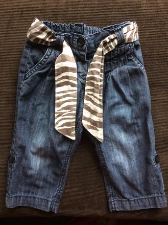 Riflové kalhoty roll-up zn. next, next,74