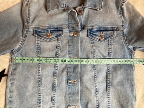 Džínová bunda, h&m,140