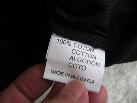 Letní černé bavl. tričko bez rukávů-monster high, 116