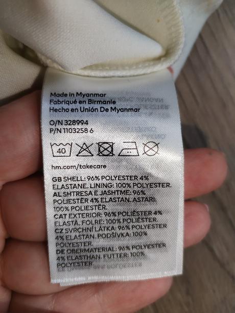 Xxl slušivá dámská halenka, h&m,xxl