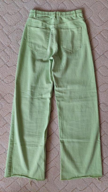 Hráškově zelené rifle sinsay, vel. 36/s, sinsay,s