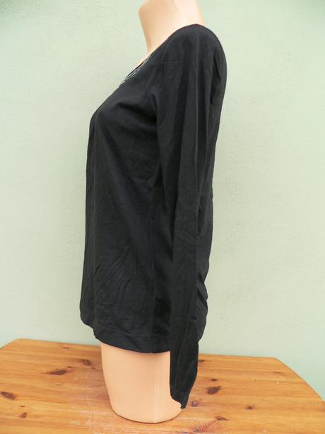 Černé tričko top esprit - vel.s/m, esprit,s