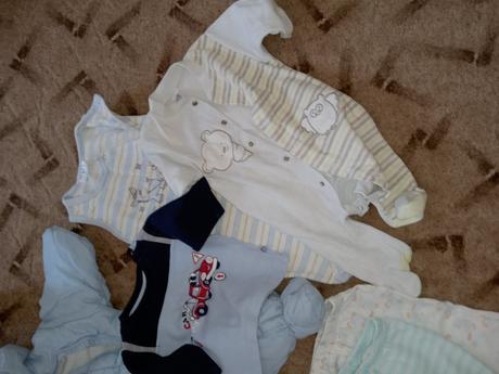 Balík oblečení kluk 62/68, 50–62