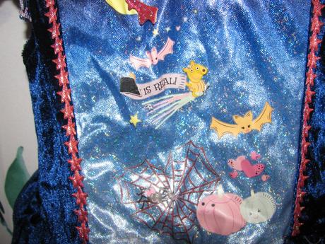 Kostým-šaty peppa pig kouzelník halloween, 