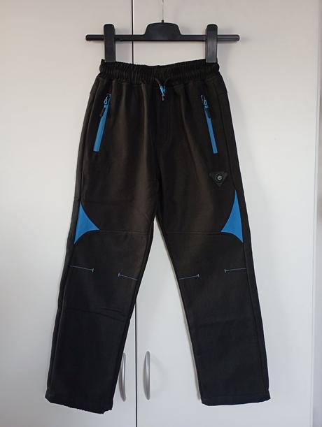 Softshellové zateplené kalhoty sezon, 140