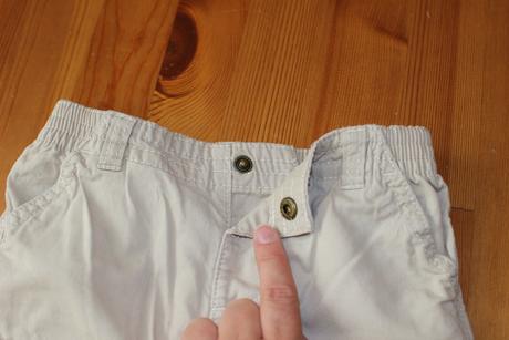 Bavlněné roll-up letní kalhoty, f&f,86