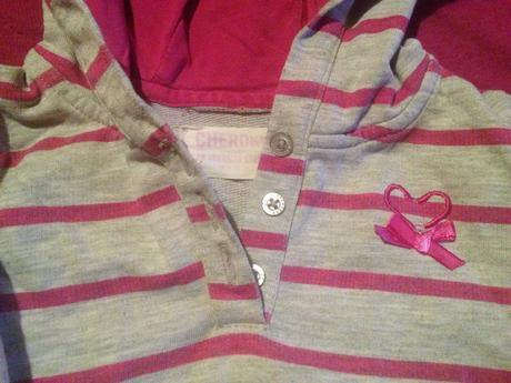 Dívčí halenka s kapucí, cherokee,92