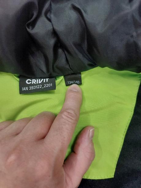 Lyžařská bunda pro kluka,  vel.134/140, crivit,134