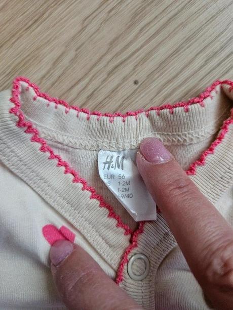 Novorozenecký overal h&m, vel. 56, h&m,56