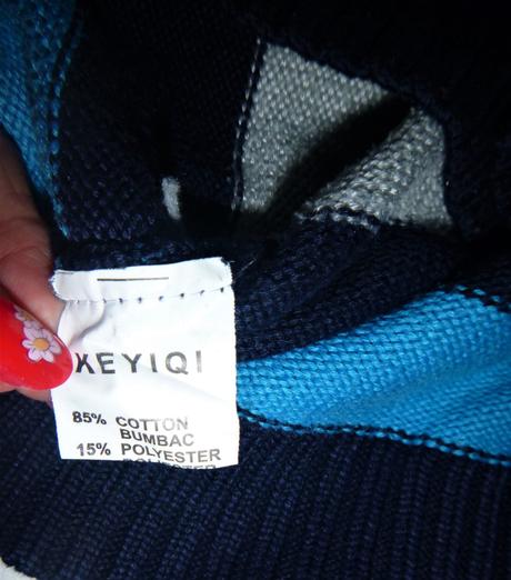 Teplý svetr - vel.128-134, 128