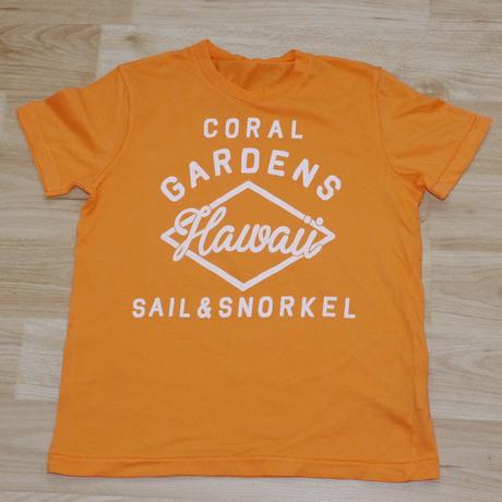 Tricko oranzove benetton vel.m 7-8 let, benetton,134