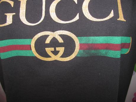 Černé bavlněné tričko s potiskem, xxl