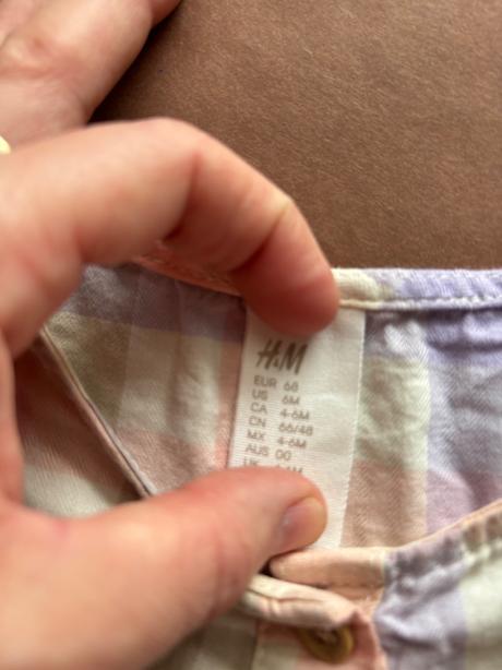 Tunika nadherna s proužky - v.68 zn. h&m, h&m,68