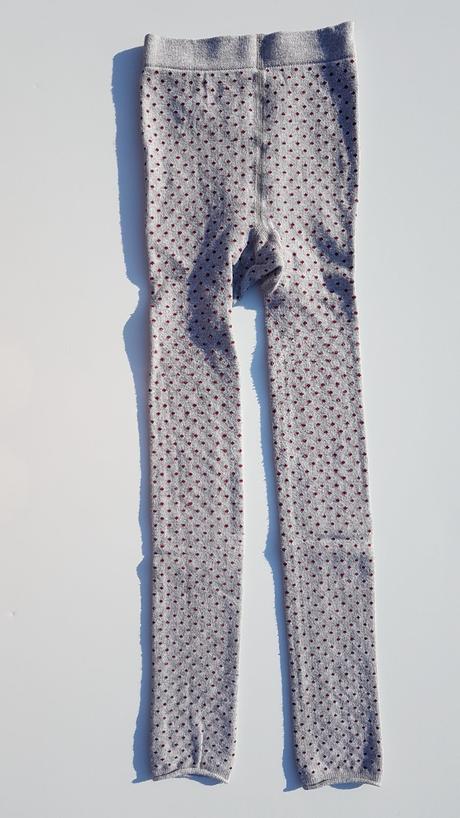 M66	dívčí pletené legíny vel. 134-140, tcm,134