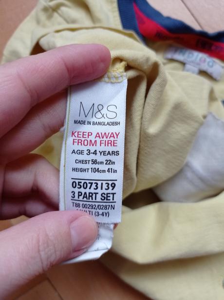 Triko krátký rukáv 98/104, marks & spencer,98