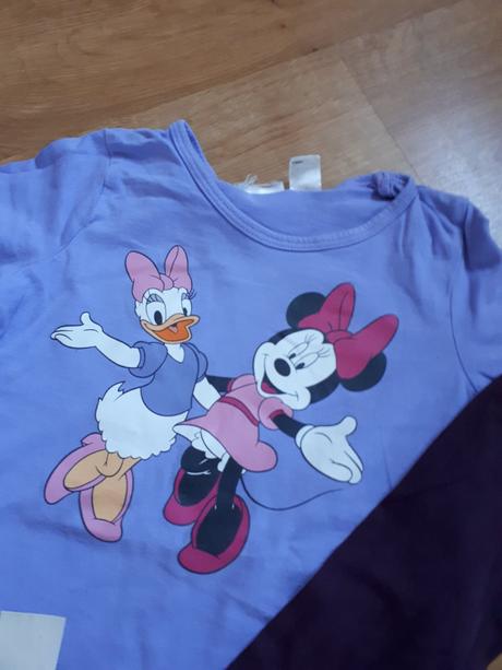 3x tričko s dlouhým rukávem, h&m,110