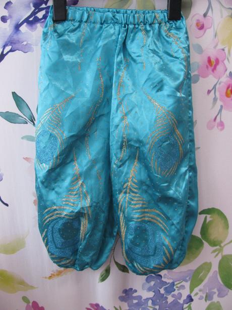 Karneval-kalhoty princezna jasmína/aladin, 