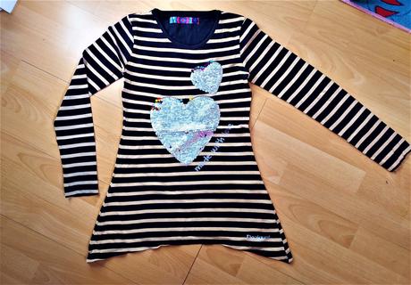 Triko desigual top stav 11/12, desigual,146