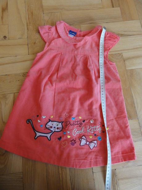 Šaty s kočičkou vel.92, lupilu,92