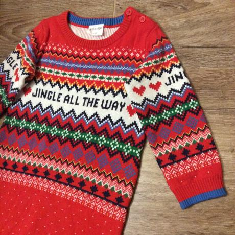 Teplý svetříkový overal, f&f,80