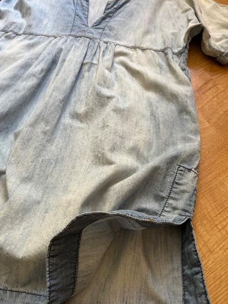 Lehká džínová tunika, zara,m