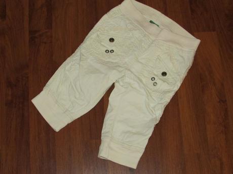 Plátěné kraťasy, benetton,92