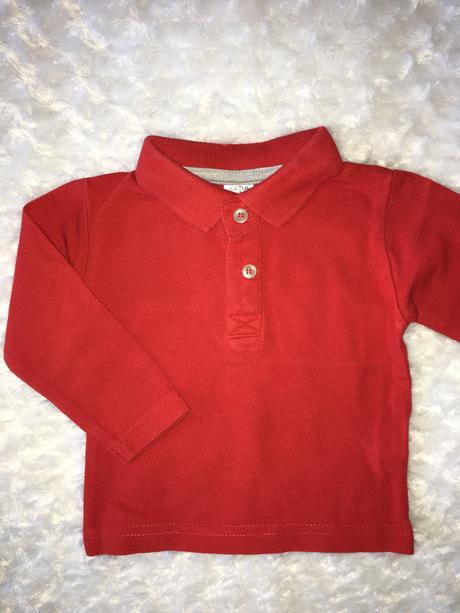 Červené tričko zara, zara,74