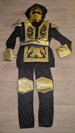 Ka412 karnevalový kostým ninja vel. 12 - 14 let, 