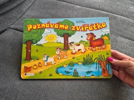 Poznáváme zvířátka, leporelo, fragment,