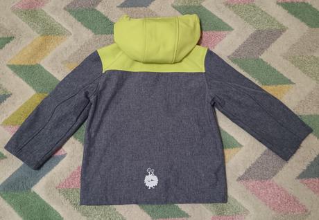 Krásná zateplená softshellová bunda vel.110, kiki&koko,110