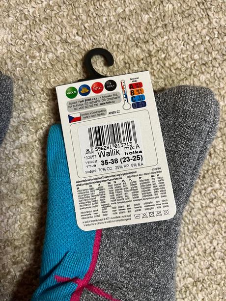 Nové ponožky dívčí voxx wallík - 35-38 - 3 páry, 35