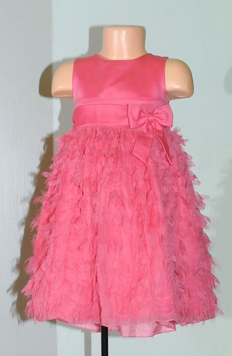 Slavnostní sváteční společenské dívčí šaty-vada, 104