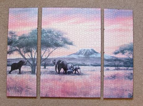 Puzzle afrika kilimandžáro, 
