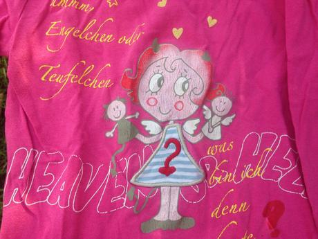 Dívčí halenka andílek - čertík, wolf,92