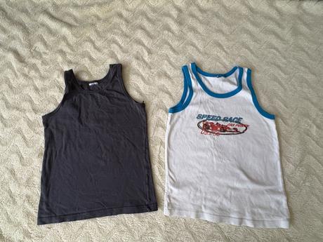 110/116 spodni tilko sede a bile, 110