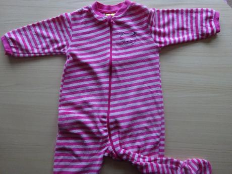 Sametový overal pruhovaný, vel. 74/80, impidimpi,74