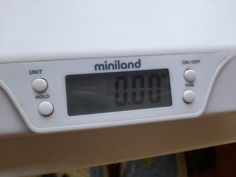 Váha na miminko digitální z maxe miniland, miniland baby