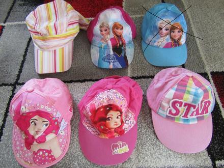 Kšiltovky pro holky vel.92-98-104-116-122, disney,104