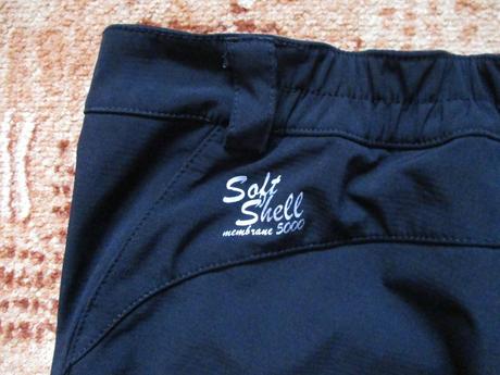 Dámské černé softshellové kalhoty hannah s 36, hannah,s