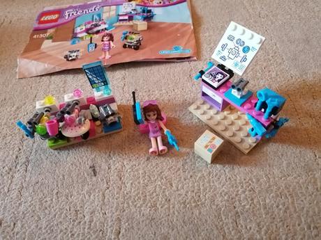 Lego friends 41307 olivia a tvůrčí laboratoř,
