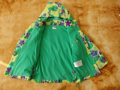 Podzimní bundička s kytičkami, name it,110